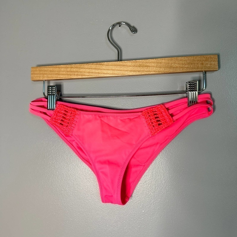 VICTORIA'S Secret Barbie Pink Bikini Bottoms Size Small - Picture 2 of 7